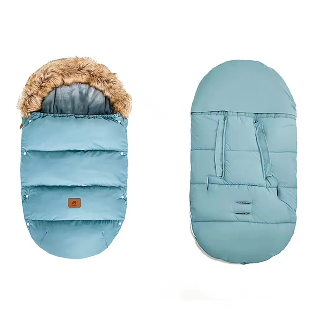 92cm Footmuff Infant Outdoor Pattern Print Baby Stroller Sleeping Bag with Zip