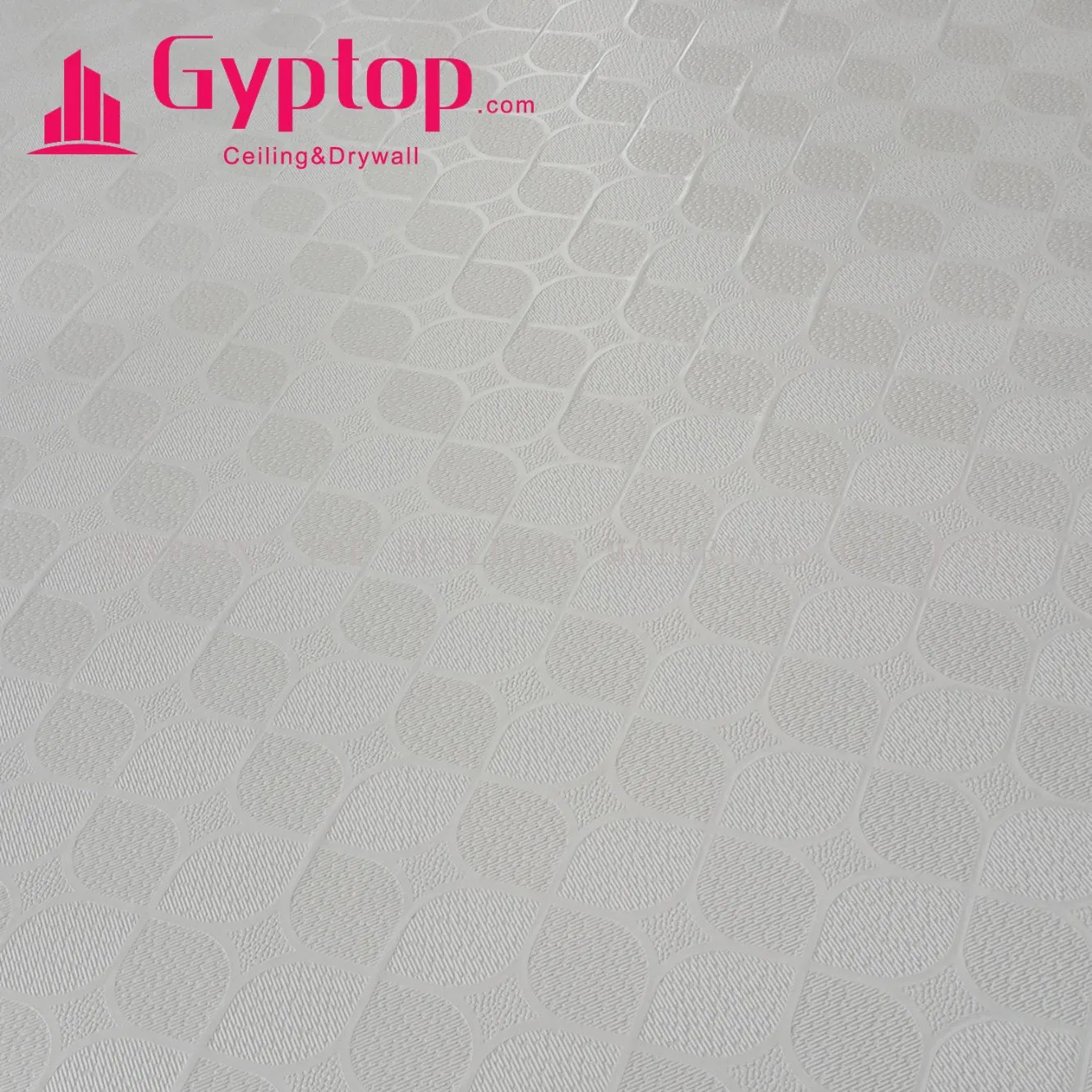 595 X 595mm PVC Laminated Gypsum Ceiling Tiles/Plaster Ceiling Tile/Ceiling Board