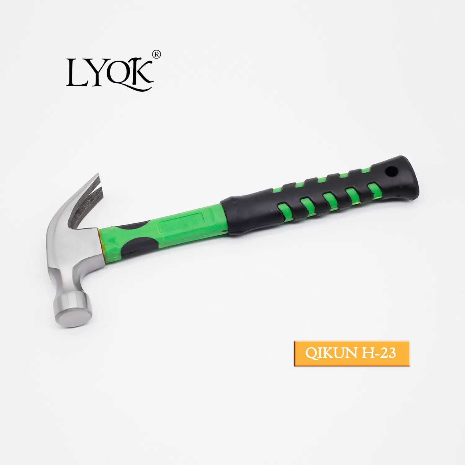 H-23 Construction Hardware Hand Tools Plastic Coated Handle Claw Hammer