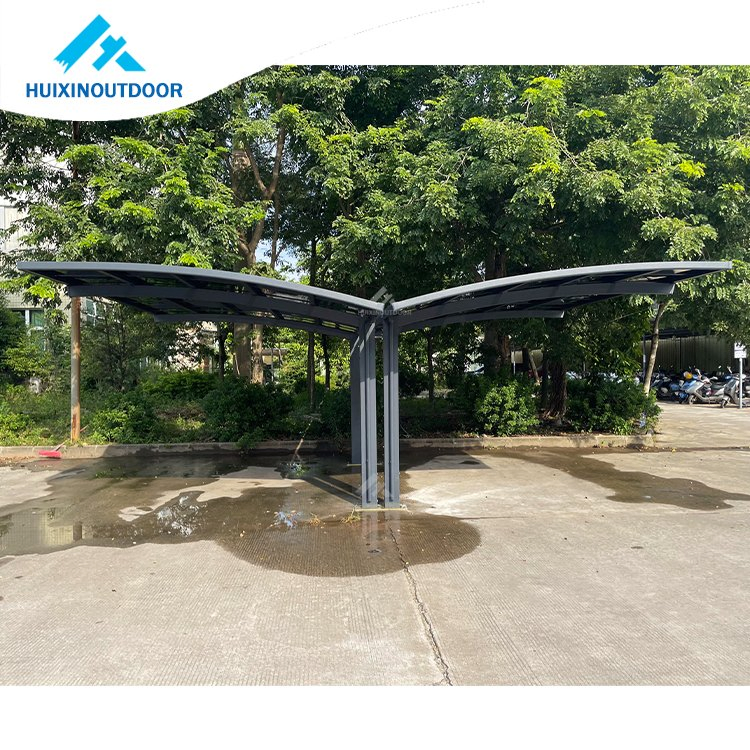 Gaeden Outdoor Decorative Pergola Roof Carport Systems Aluminum Pergola Carports for Car Parking Carport Aluminium Solar
