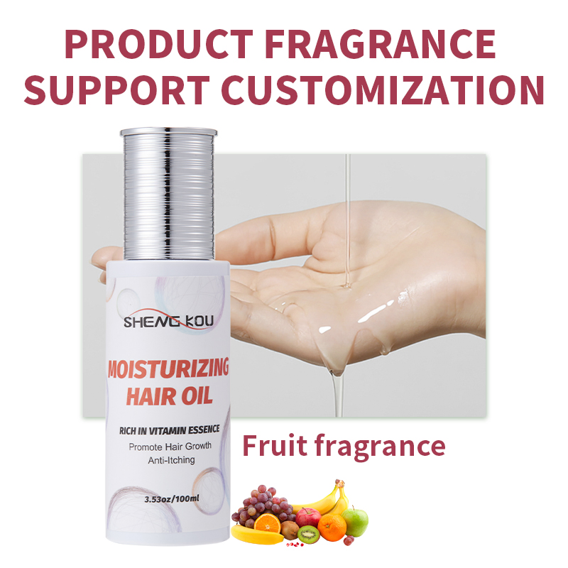 Private Label Natural Organic Argan Oil Repair Scalp Treatment Nourish Promote Hair Growth Hair Oil