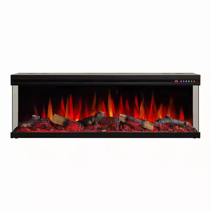 Home Appliance Home Furniture 3 Sided Electric Fireplace for Warm Use