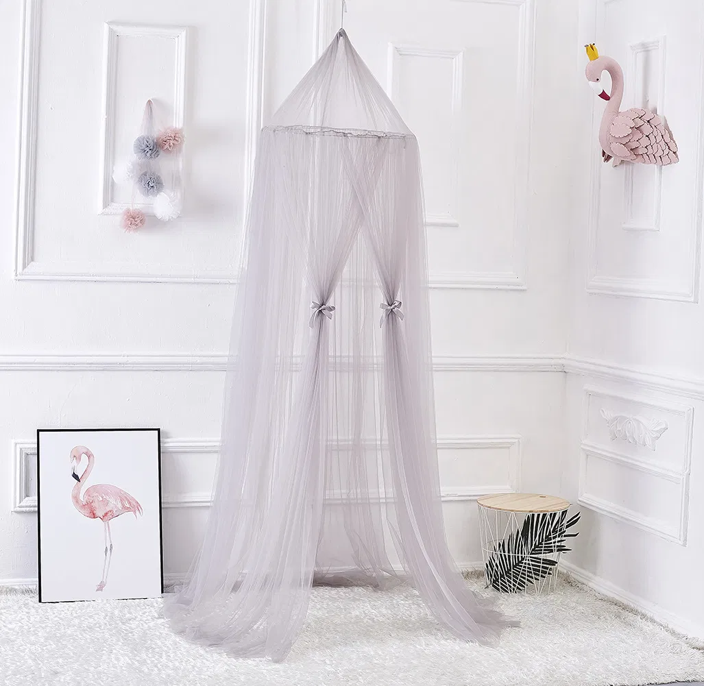 Luxury Good Quality Standing Mosquito Net Canopy for Baby Crib