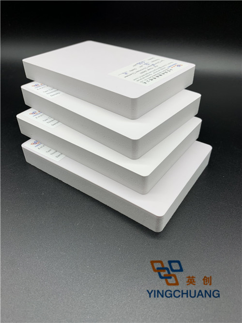 White PVC Foam Board Plastic Flat Sheet DIY Material