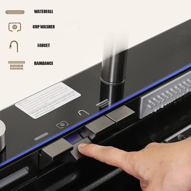 Top1 Kitchen Sinks Whale Rainwater Sink Large Single-Slot Thickened Honeycomb Washbasin