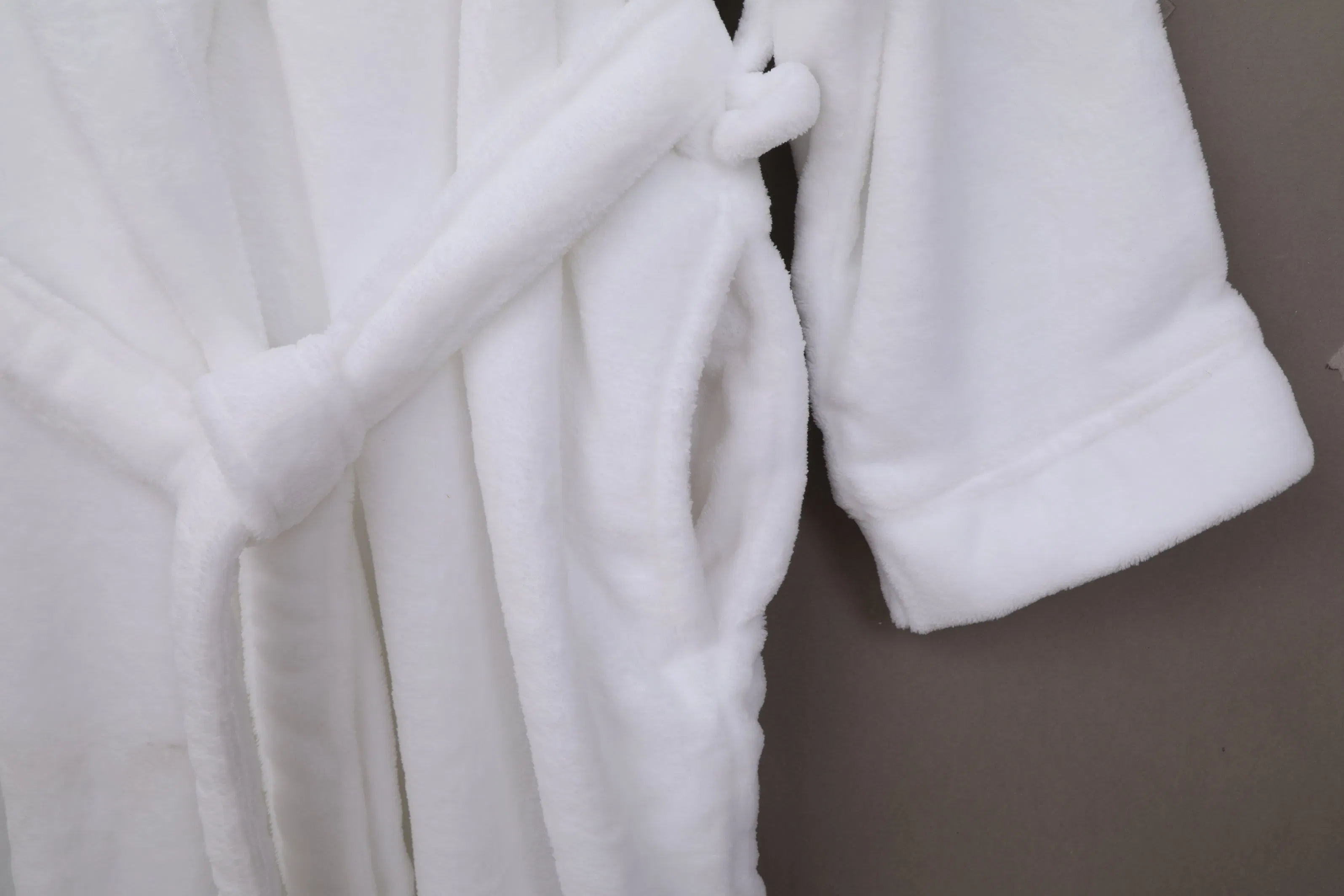 Hotel SPA Coral Fleece Bathrobe Sauna Bathrobe