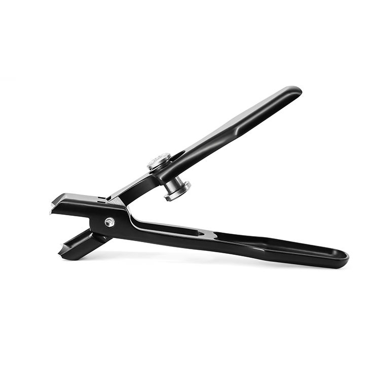 Black Stainless Steel Sharp Toe Finger Cutter Nail Clipper