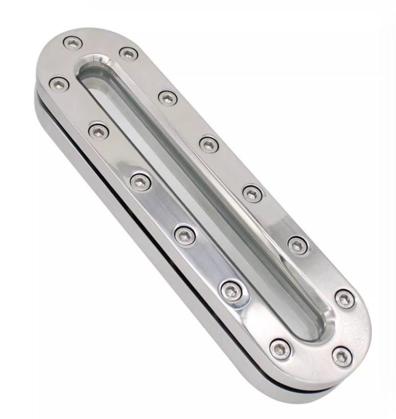 Compact DN25 Sanitary Sight Glass with Ellipse Welding Design for Vessels