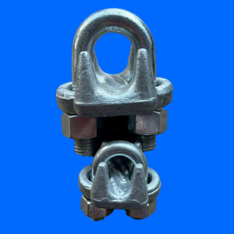 Electro-Galvanizing U. S. Type Drop Forged Wire Rope Clip