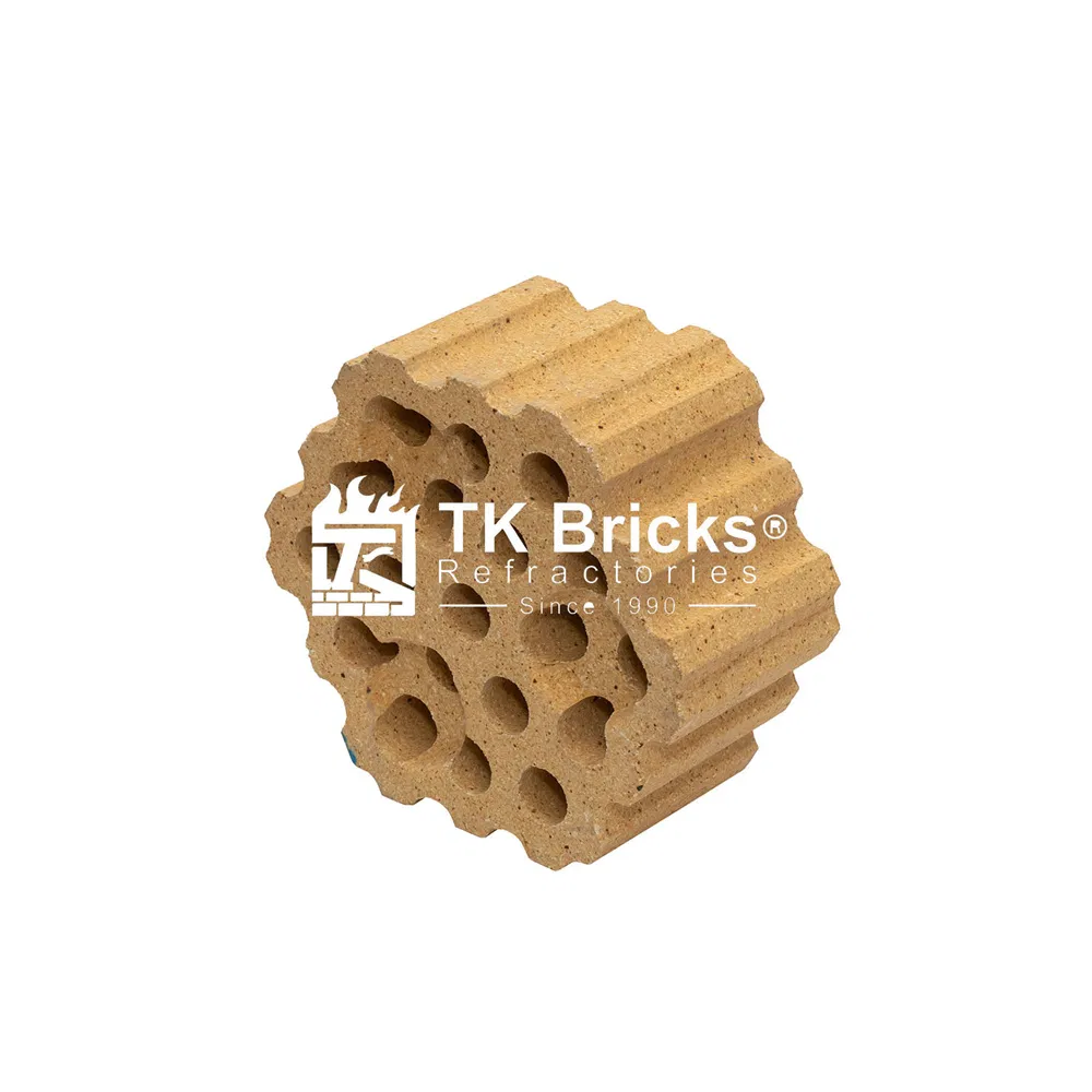 Огнеупорный кирпич из высокоглиноземистой глины