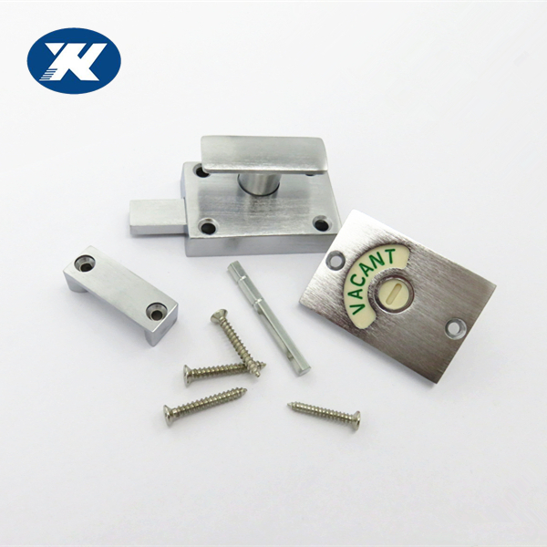 Zinc Alloy Bathroom Toilet Washroom Door Bolt Lock with Indicator