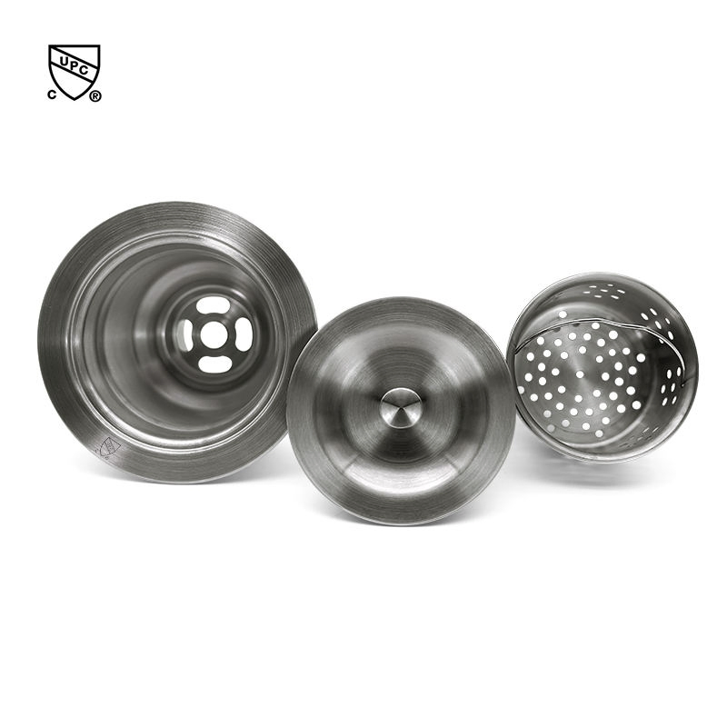 Factory Made Cupc Certified SUS304 Kitchen Sink Drain with Durable Filter Basket
