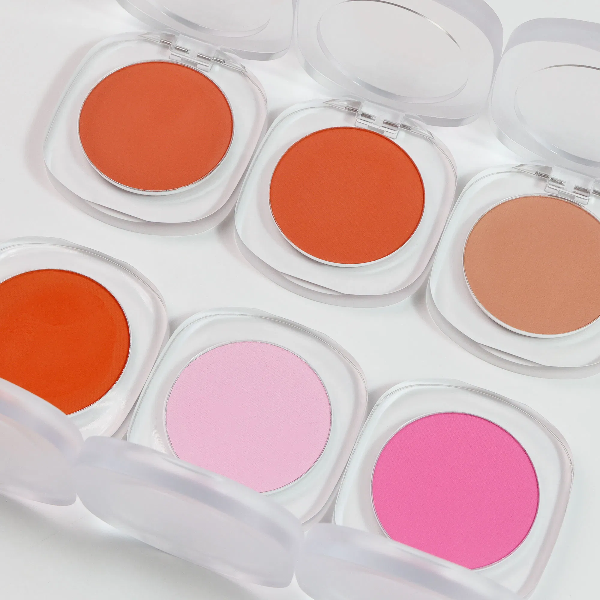 Hot Selling Blush Palette Private Label Matte Waterproof Vegan Organic Pink Blush