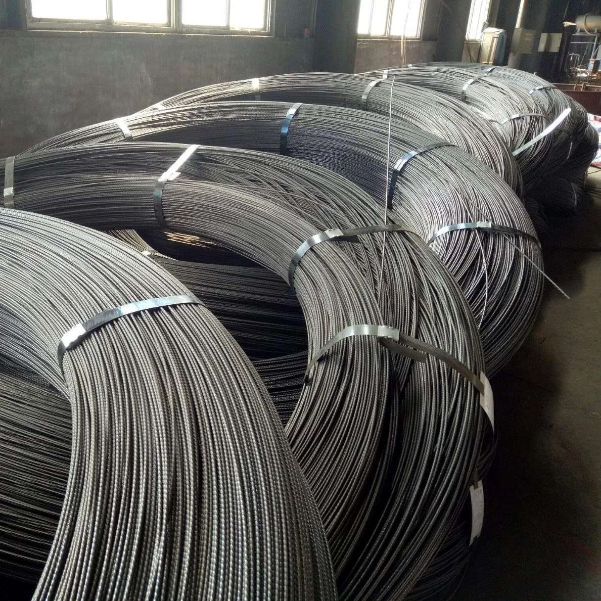 4.80mm Helical Ribbed PC Wire for Kenya Electric Poles