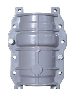 UPVC Repairing Coupling with Copper Screw 400mm
