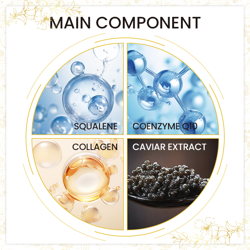 Skin Care Moisturizer Sulfate-Free Repair Anti-Aging Collagen Caviar Face Lotion