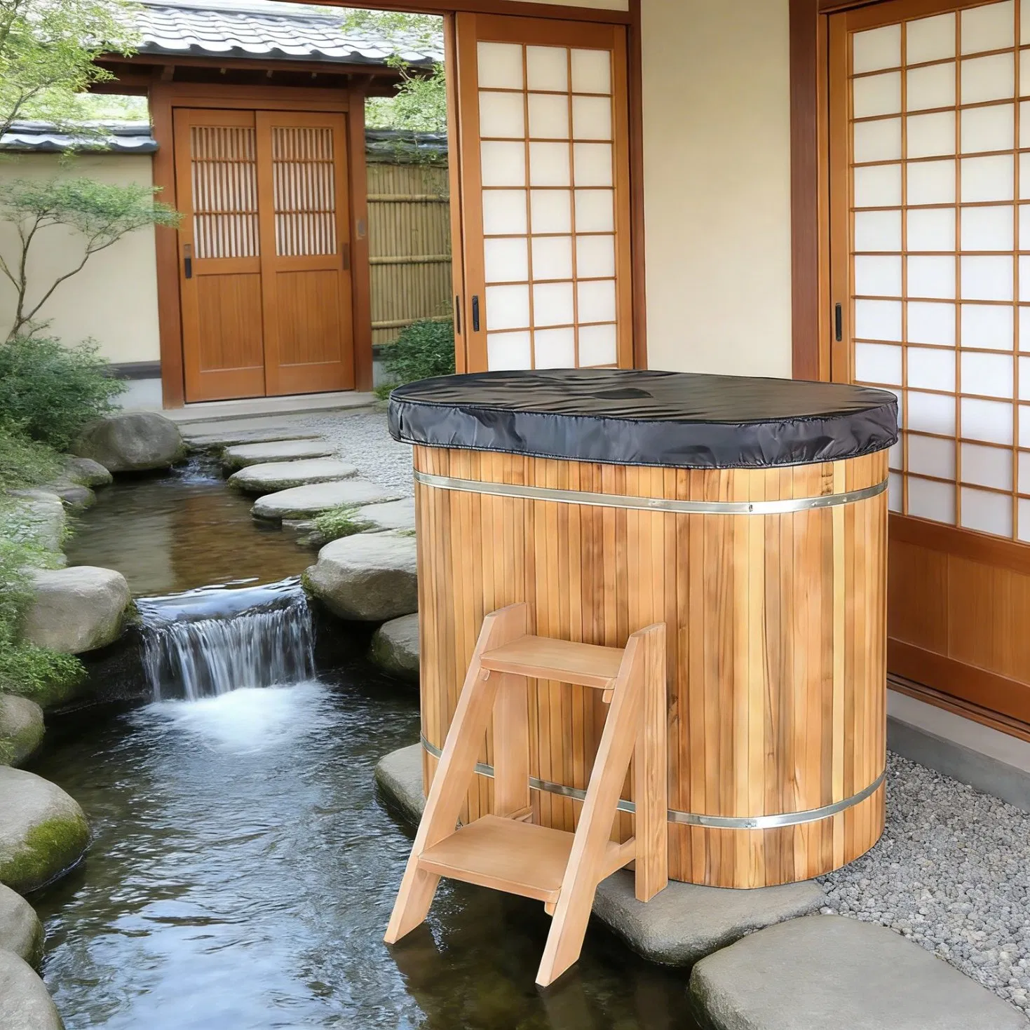 Ванна для ледяных ванн с чиллером для восстановления спортсменов