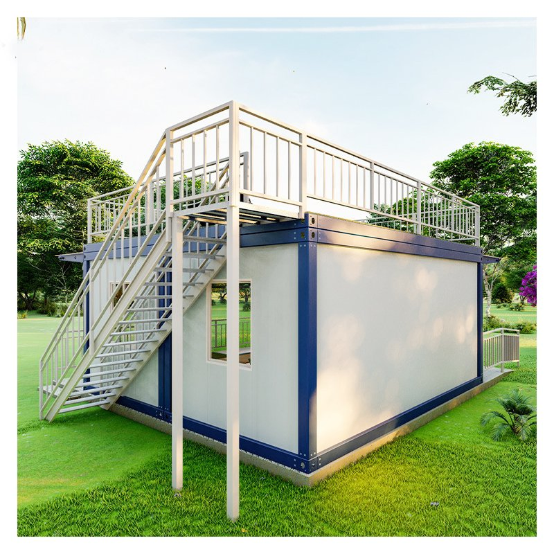Factory Customized Modern Luxury Fabricated Living Villa Container House Portable Prefabricated Prefab Home Office with Toilet