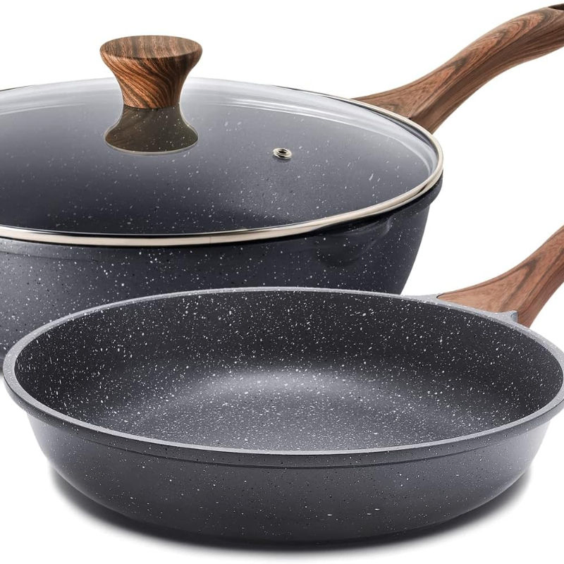 Сковорода алюминиевая антипригарная 24-33 см