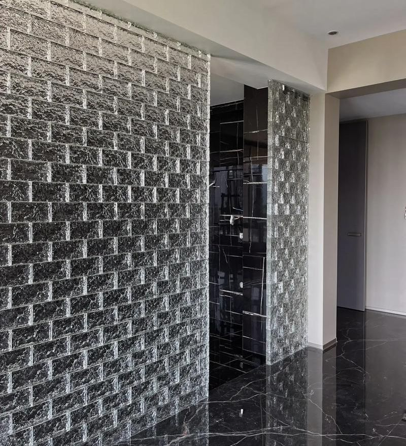80mm 95mm 190 X190X80mm 190X190 X95mm 145 X145X80mm 145 X145 X95mm Glass Brick Block