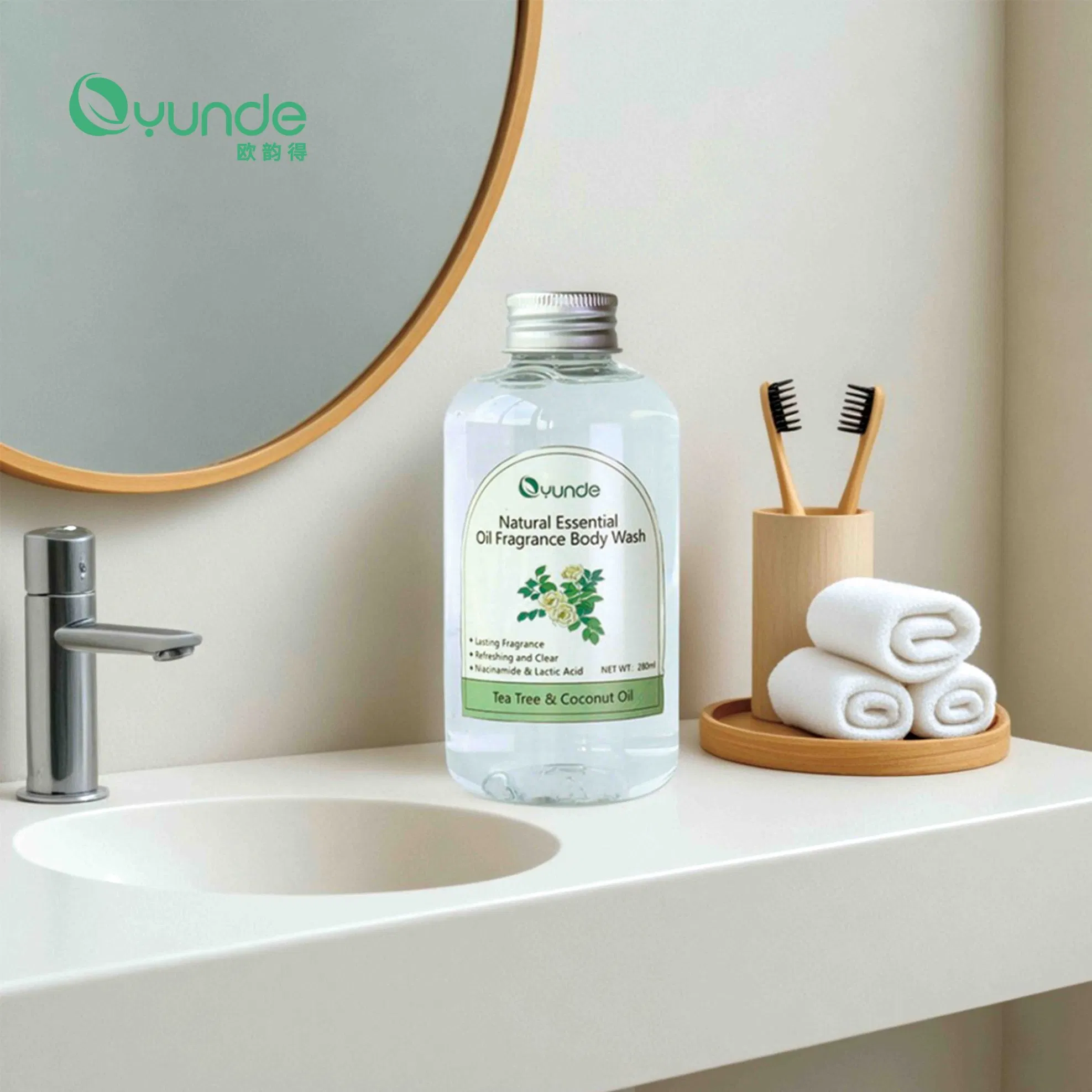 Natural Essential Oil Body Wash for Daily Fresh Feeling OEM