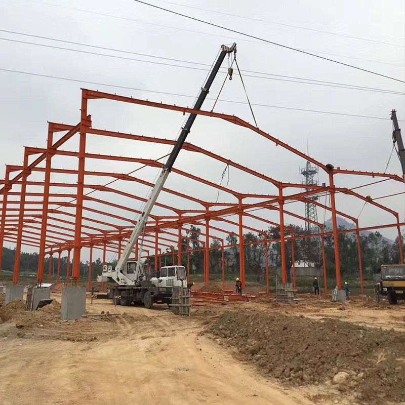 Prefabricated Structural Steel Apartment Building Construction