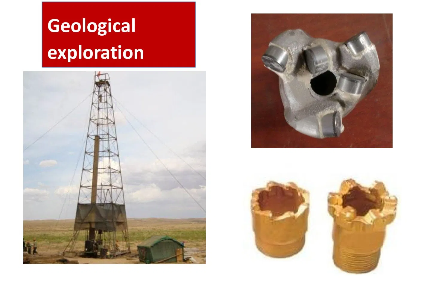 PDC скребковое долото для бурения