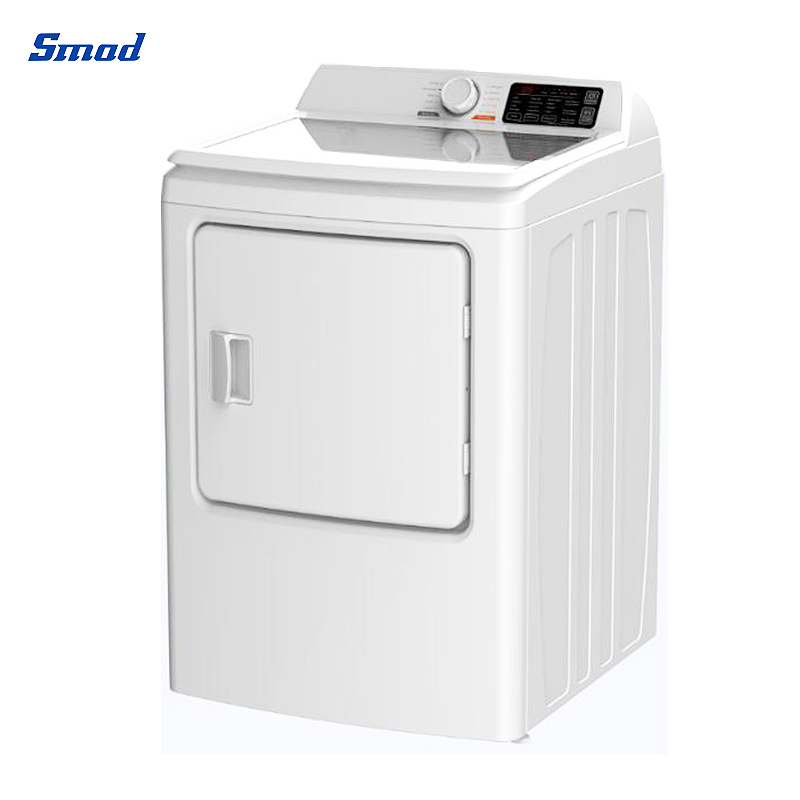 China 6.7cu. FT White Gas Electric Front Loading Clothes Dryer