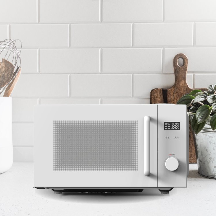 Daily Desktop Microwave Oven with Dual Control of Knob and LED