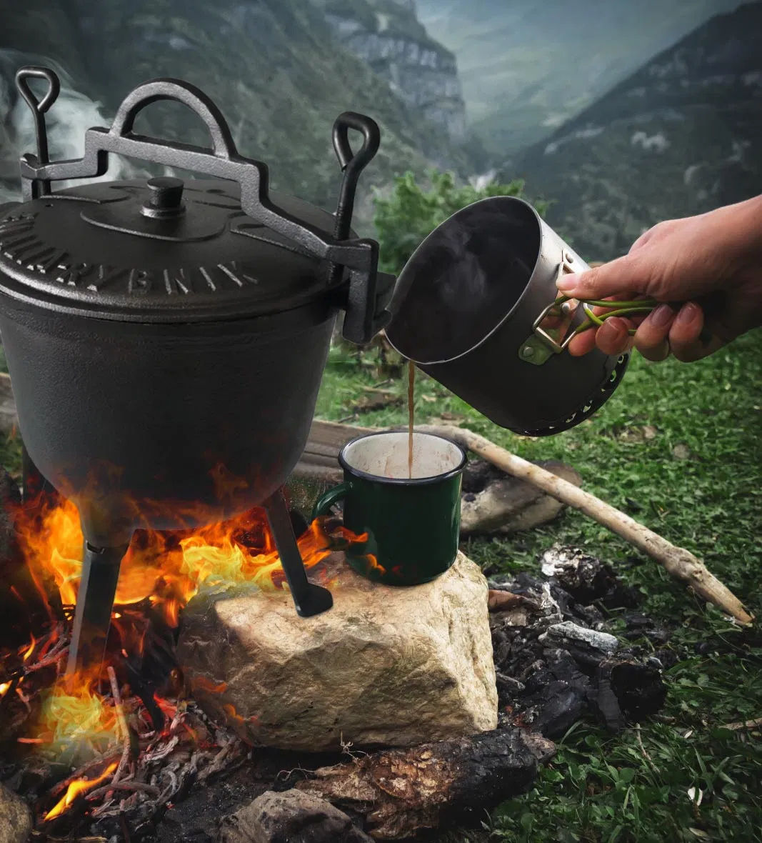 Essential Cast Iron Cookware for Safe Outdoor Cooking - Durable and Reliable