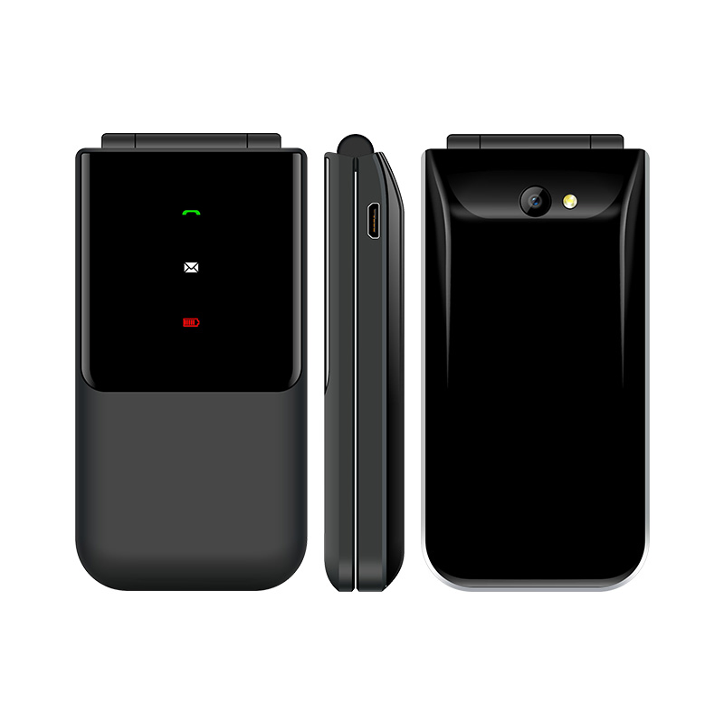 Кнопочный телефон Uniwa F2720, 1.77 дюйма, две SIM-карты