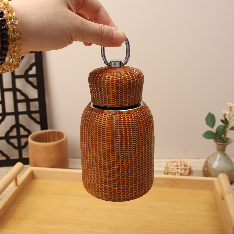 Бамбуковая термокружка Creative, 20 oz, для чая и путешествий