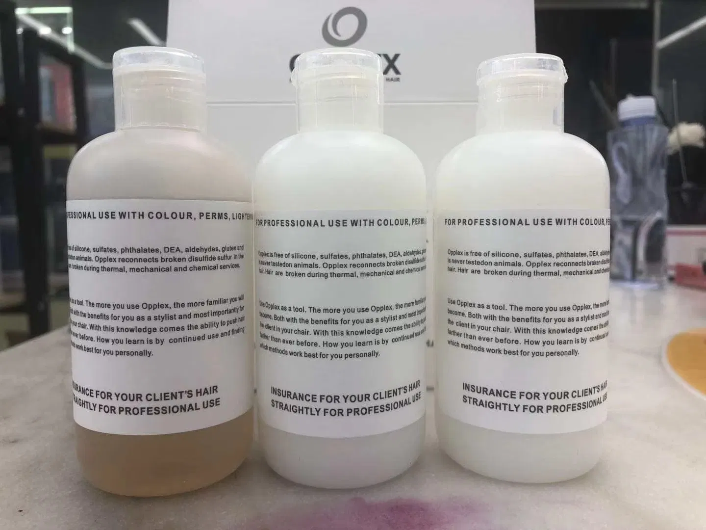 Opplex Hair Treatment Kit Care Products for Hair Color Dye and Bleaching
