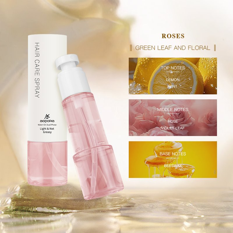 Aopoka 70ml Moisturize Lightweight Nourishing Spray Refresh Unisex Hair Perfume