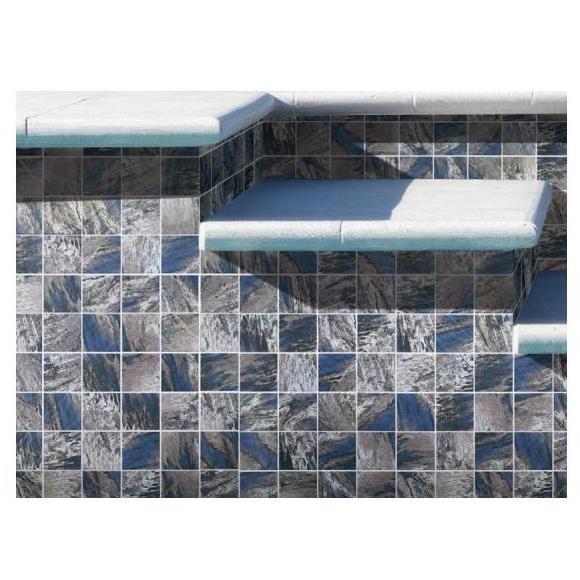 Modern Square Mosaic 97*97mm for Outdoor Villa Hotel Indoor Living Room Decoration Porcelain Pool Tile for Swimming