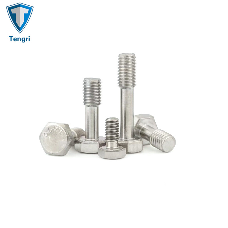 A2-70 Hex Captive Screw Half Thread Screw Waisted Shank Screw DIN7964 GB838 DIN931