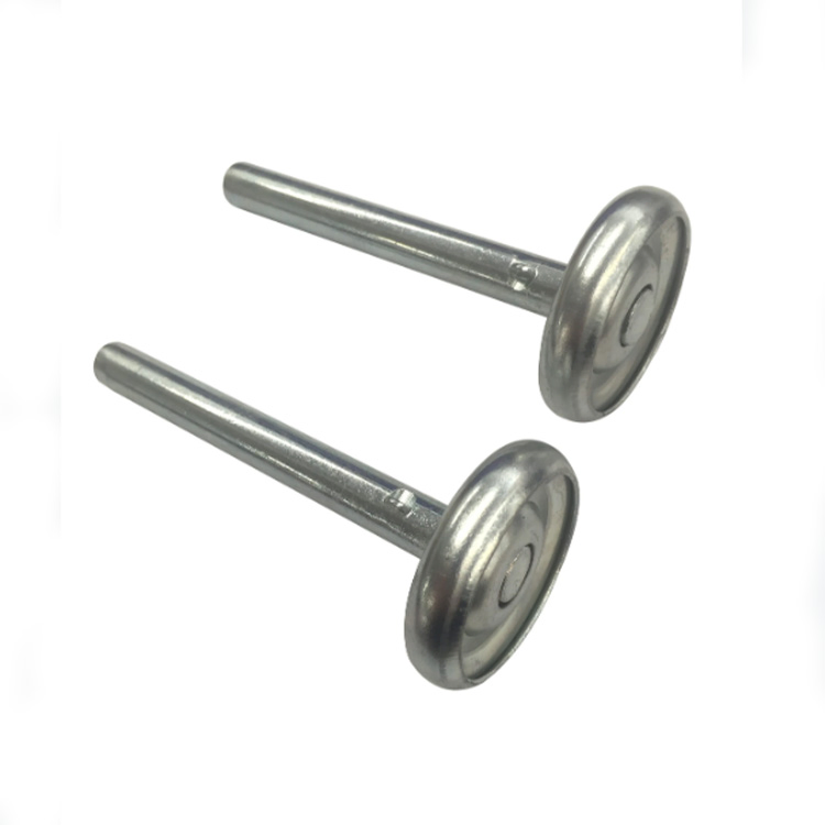 Black White Zinc Plated Steel Nylon 2*4 2*7 3*4 3*7 Tilting Nylon Door Roller for Garage/Furniture Accessories