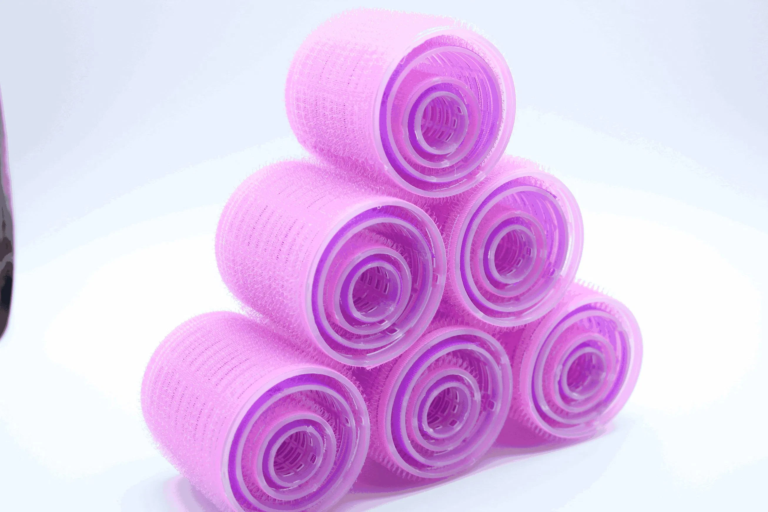 Easy Use Heat-Resistant Plastic Hair Roller for Long Hair