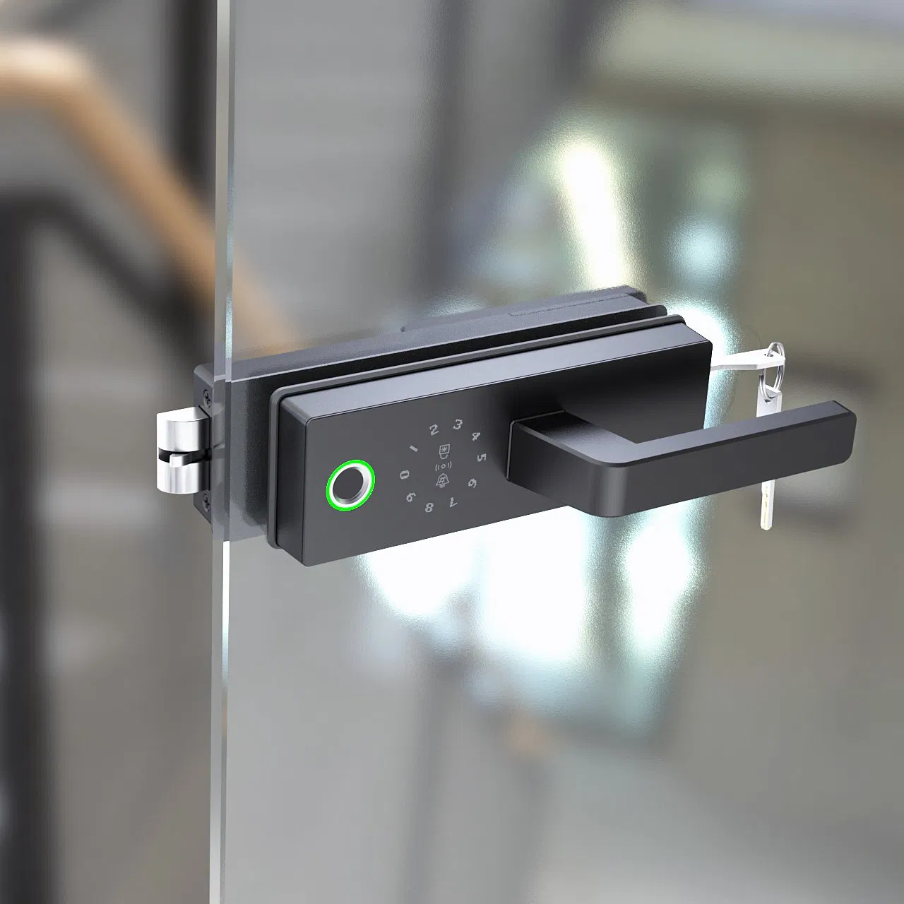 Office Electronic Partition Door Lock with Fingerprint Reader