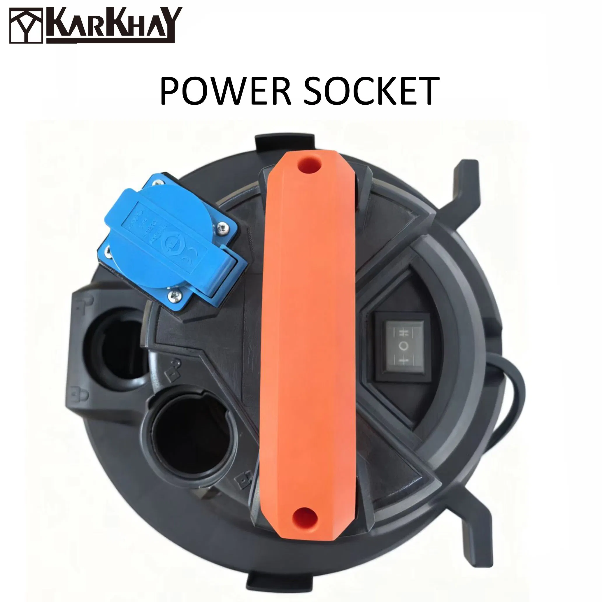 HEPA Wet/Dry Vacuum Cleaner with Power Socket 20L