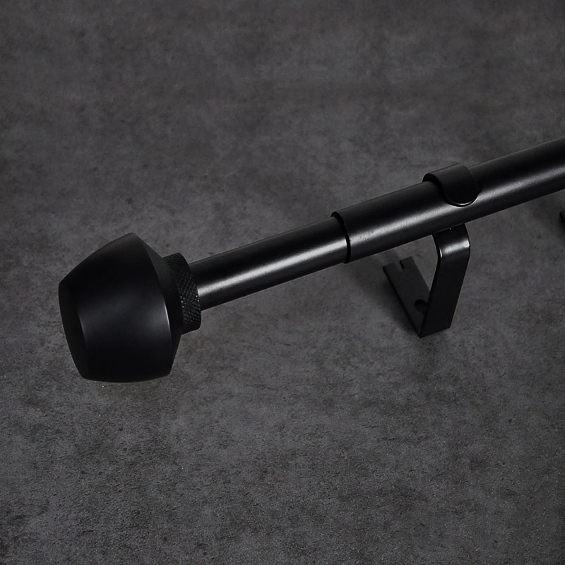 Fashion Design Curtain Pole Aluminium Metal Roman Curtains Rod