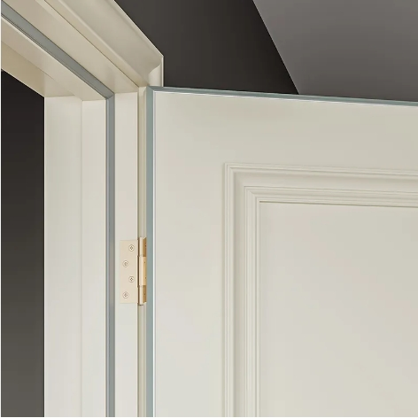 Water Proof Interior White Bedroom WPC Door Design with Door Frame for Direct Sales China Wholesale