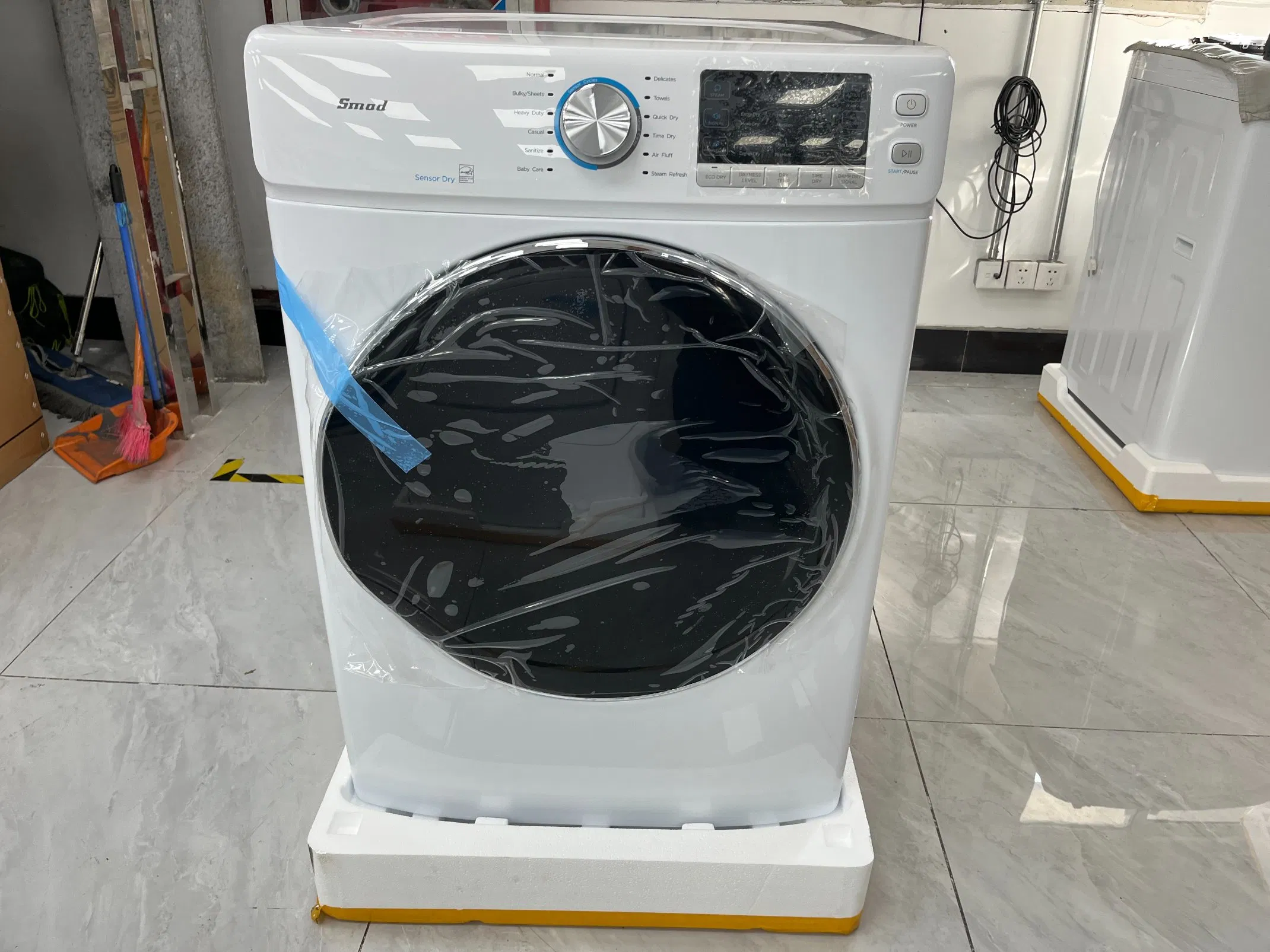 21kg Touch Control Front Loading Electric Drum Clothes Dryer