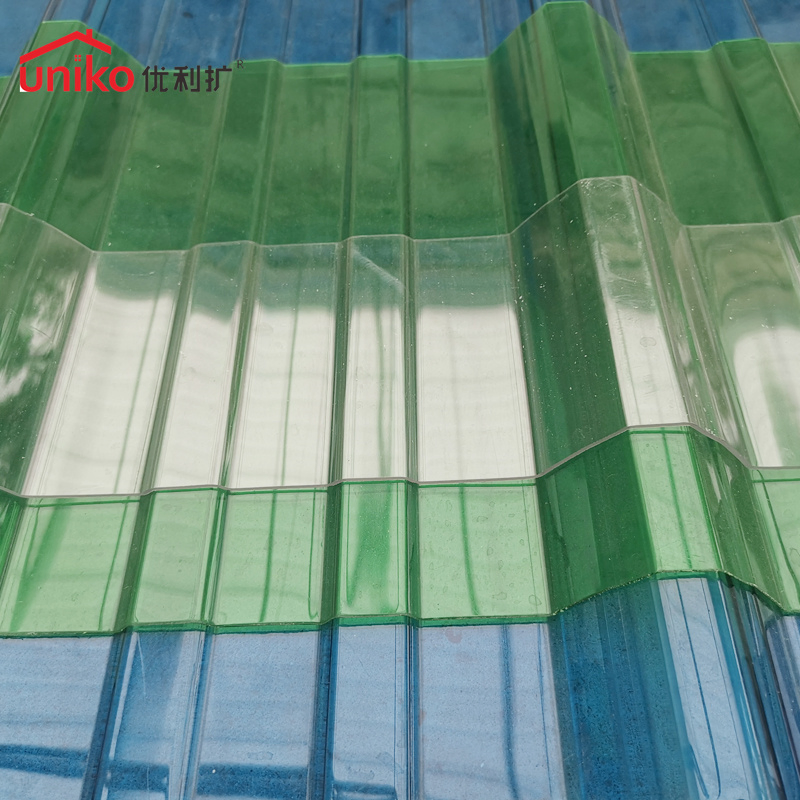 Transparent Polycarbonate Sheet with High Light Transmittance for Greenhouses Panel