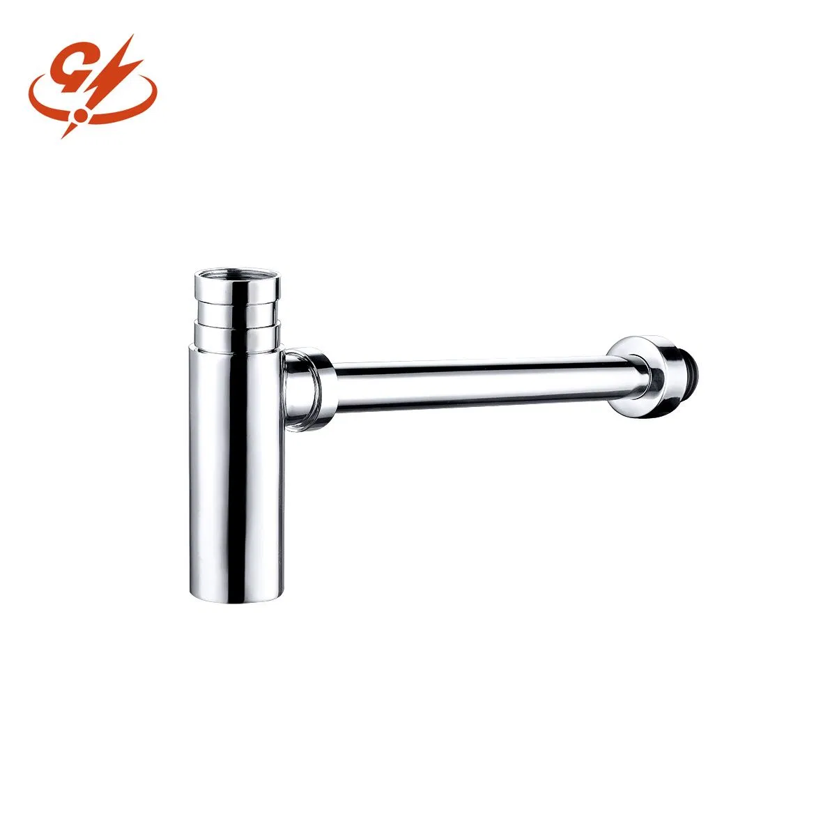 Bathroom Click Clack Waste Brass Bottle Trap for Lavatory Siphon Wall Connector