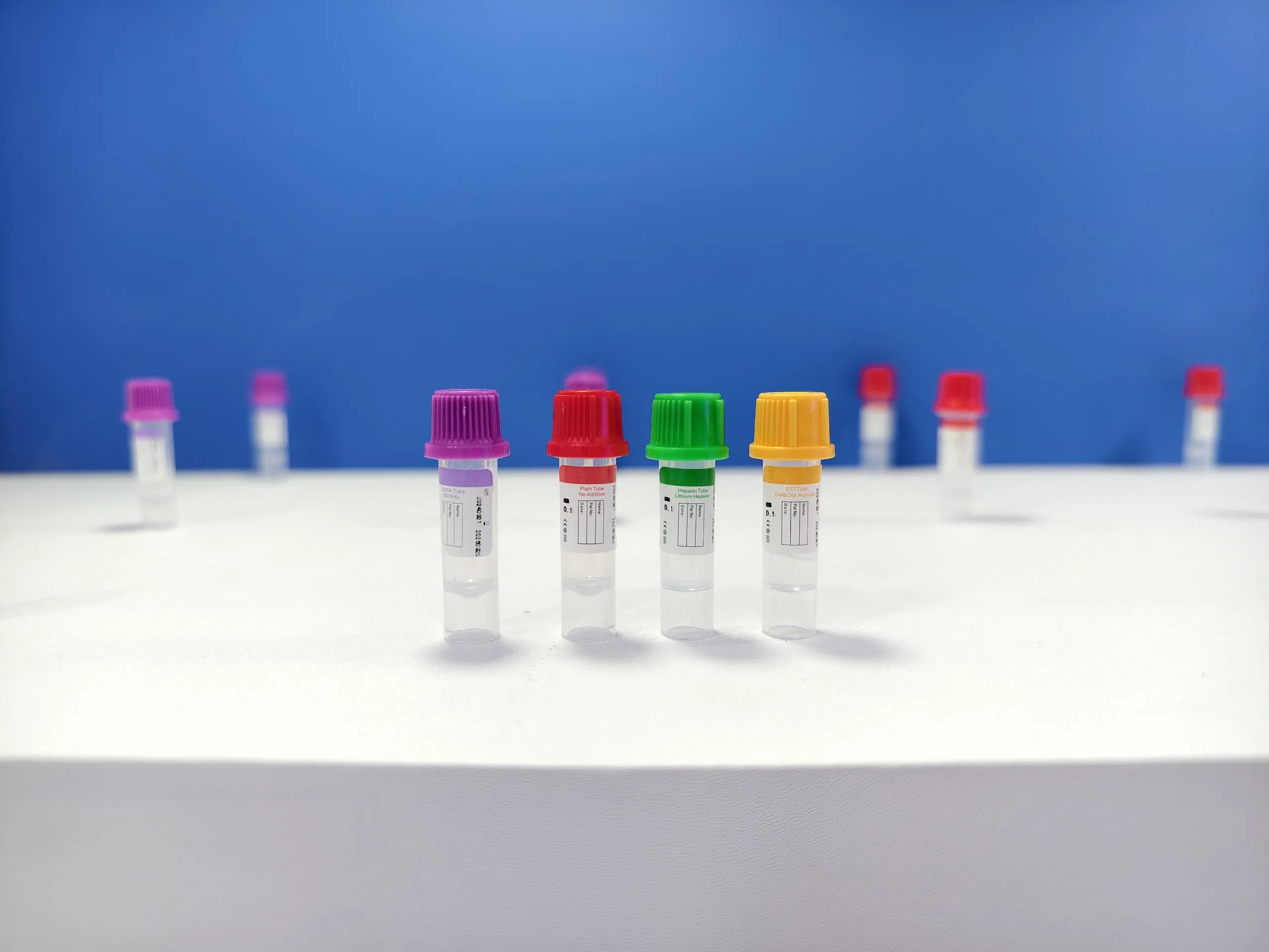 Customized Synthetic Paper Polypropylene PP Film Self-Adhesive Medical Small Diameter Test Tube Label Material