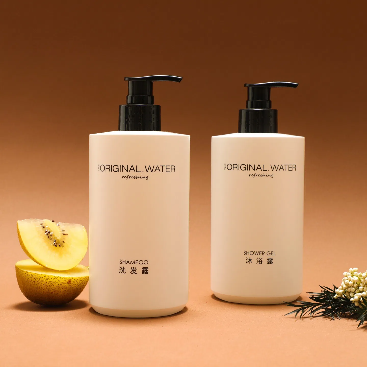 Premium 450ml Hotel Shampoo and Conditioner Set for Luxury Hospitality