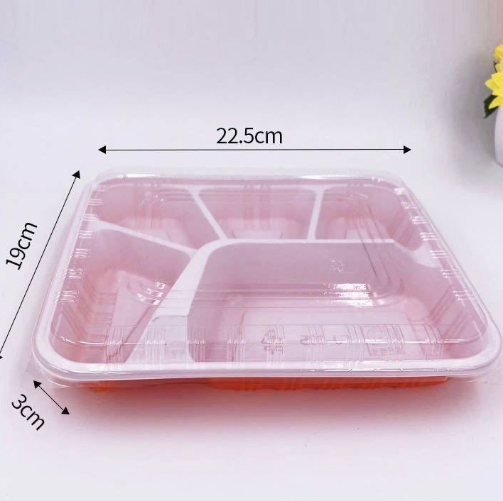 Disposable Fast Food Container Box Plastic Tray Container Wholesale