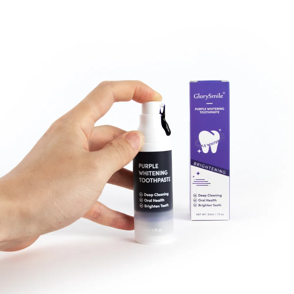 Teeth Whitening V34 Color Corrector Serum Toothpaste Purple Toothpaste