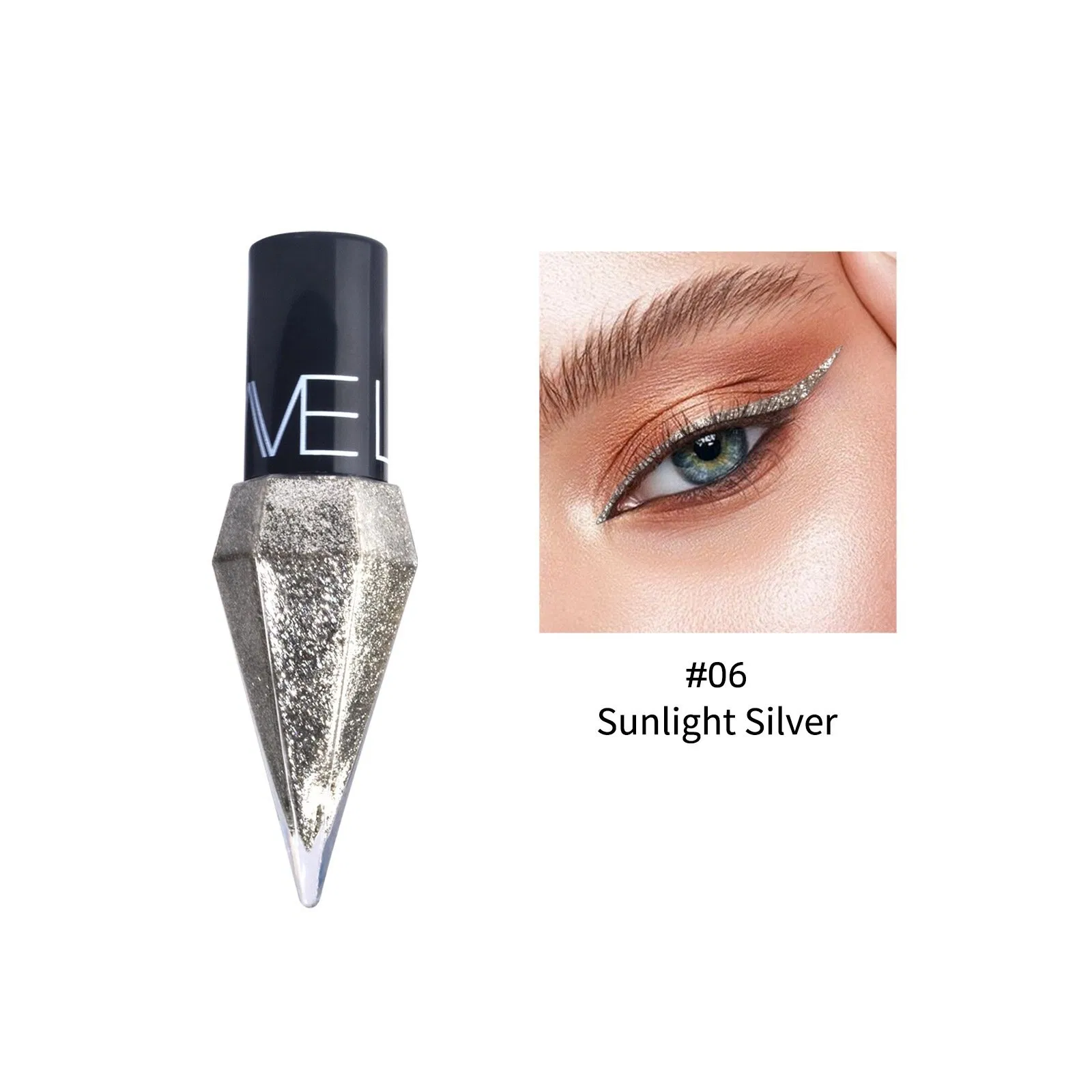 Matte Finish Long Wearing Eyeliner Pencil That Does Not Fade or Transfer